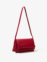 Proenza Schouler side image of City Bag in rosewood