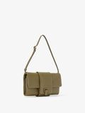 Side image of Flip Shoulder Bag in OLIVE