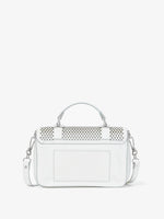 Back image of PS1 Tiny Bag In Perforated Leather in OPTIC WHITE