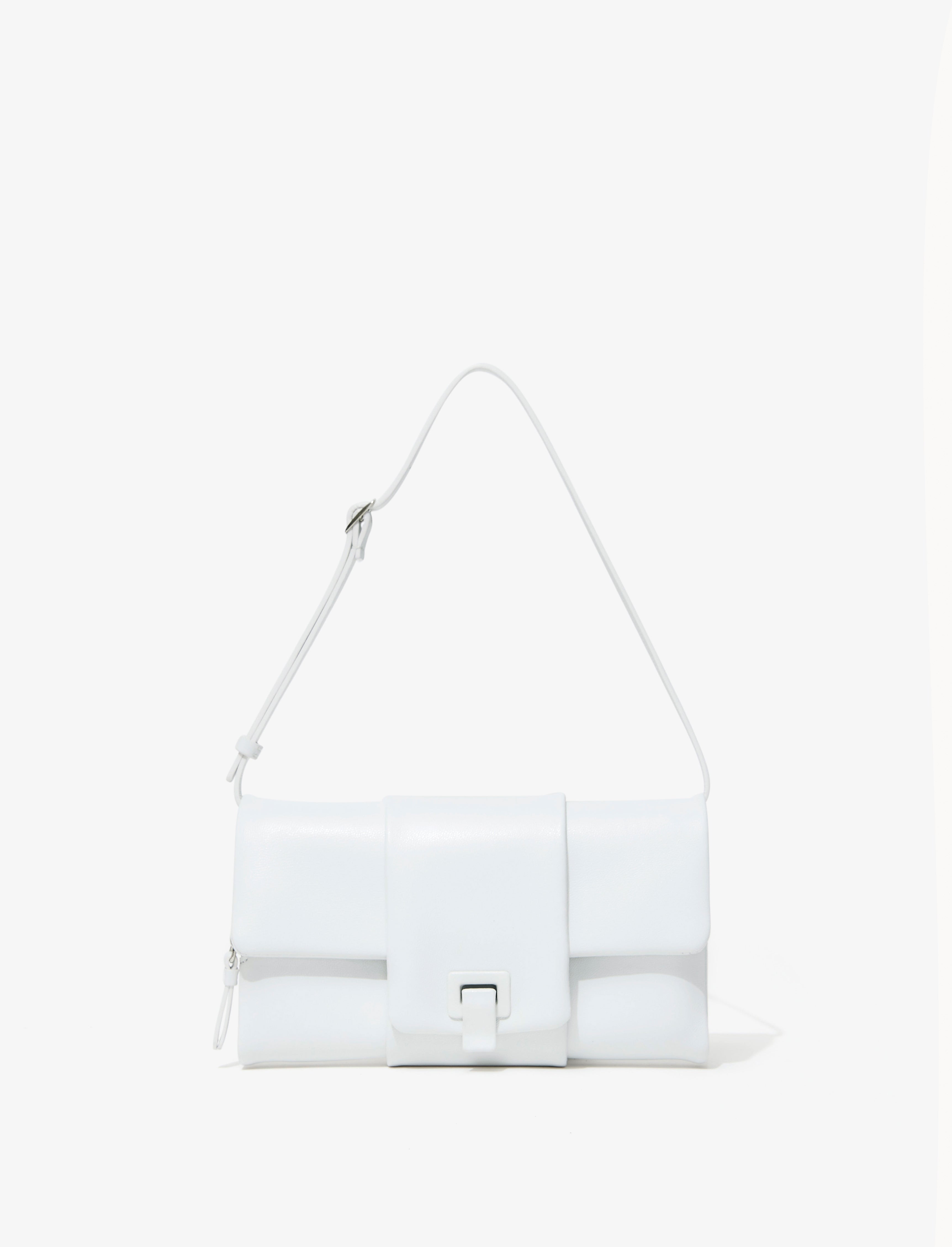 Flip Shoulder Bag - Optic White
