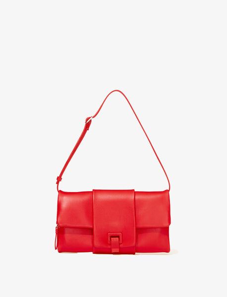 Flip Shoulder Bag Red