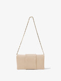 Back image of Flip Shoulder Chain Clutch in TAUPE