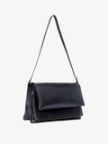 Side image of City Messenger Bag in BLACK