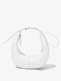 Front image of Slide Bag in Smooth Nappa in WHITE