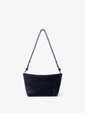 Proenza Schouler back image of Bond Bag in Suede in DEEP NAVY