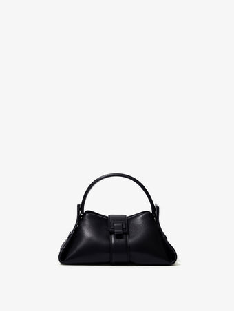 Front image of Mini Park Crossbody Bag in BLACK