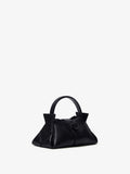 Side image of Mini Park Crossbody Bag in BLACK