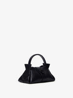 Side image of Mini Park Crossbody Bag in BLACK