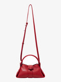 Front image of Mini Park Crossbody Bag in ROSEWOOD with strap extended