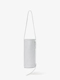 Front vertical image of Silo Bag in Ostrich Embossed Calf in CREAM