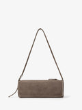 Back image of Silo Bag in Kid Suede in TAUPE