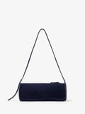 Back image of Silo Bag in Kid Suede in DEEP NAVY