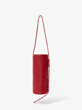 Front image of SIlo Bag in Nappa in Rosewood