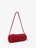 Side image of Silo Bag in Nappa in Rosewood