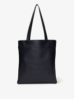 Back image of Split Tote in Nappa in Black