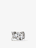 Proenza Schouler back image of Crush Clutch in silver