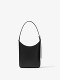 Back image of Slope Shoulder Bag In Soft Spazzolato in BLACK