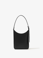 Back image of Slope Shoulder Bag In Soft Spazzolato in BLACK