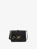 Front image of Monogram Box Bag in BLACK