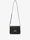 Front image of Monogram Box Bag in BLACK