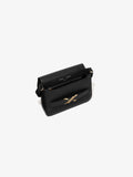 Interior image of Monogram Box Bag in BLACK