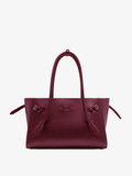 Back image of Tate Bag in Smooth Calfskin in DARK RED