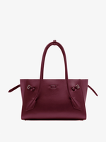 Back image of Tate Bag in Smooth Calfskin in DARK RED