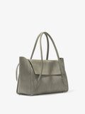 Side image of Tate Bag in Nubuck Calf in SLATE