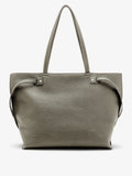 Back image of Days Tote in Pebbled Calf Skin in SLATE