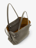 Interior image of Days Tote in Pebbled Calf Skin in SLATE