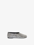 Proenza Schouler side image of Glove Embellished Ballet Flats in black