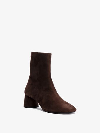 Proenza Schouler front 3/4 image of Glove Boot in ESPRESSO