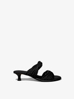 Side image of Pipe Slide Sandals in black