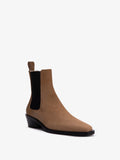 3/4 front image of Bronco Chelsea Boots in SAND