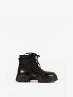 Front image of STOMP SNOW BOOTS in Black