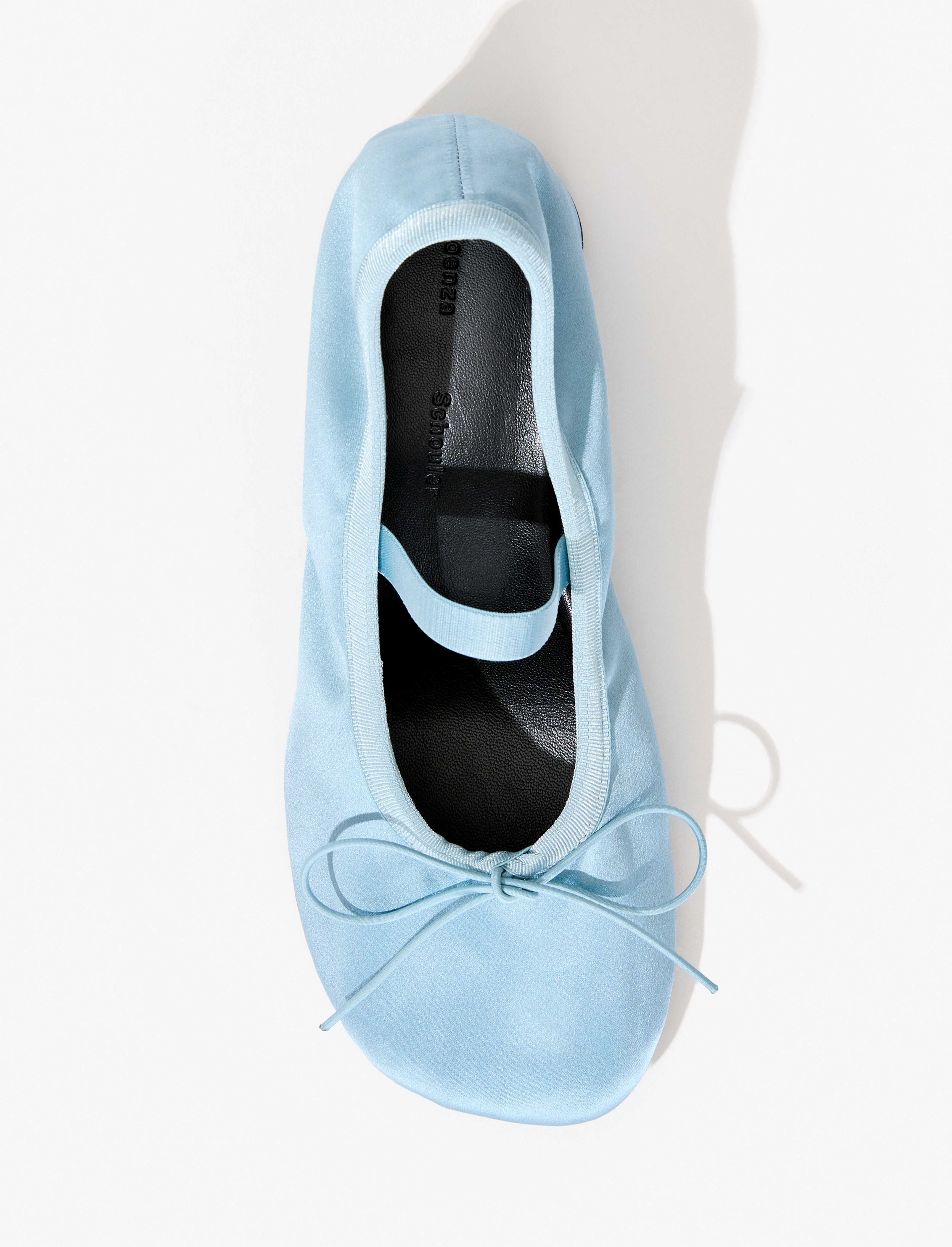Glove Mary Jane Ballet Pumps in Satin – Proenza Schouler