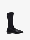 Proenza Schouler side image of Tee Stretch Ankle Boots in BLACK