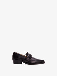 Front image of Bronco Loafer in BLACK