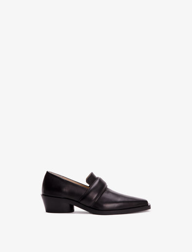 Front image of Bronco Loafer in BLACK