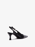 Proenza Schouler 3/4 back image of Trap Slingback Pumps in BLACK