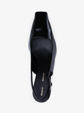 Proenza Schouler aerial image of Trap Slingback Pumps in BLACK