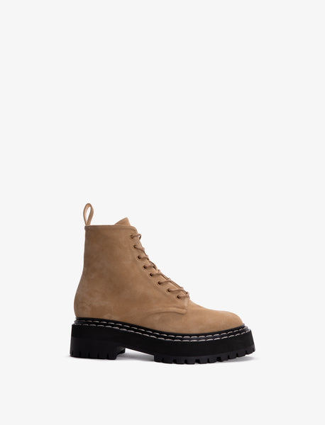 Nubuck lace up boots hotsell