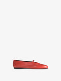 Proenza Schouler Side image of Tee Mary Jane Flats in red