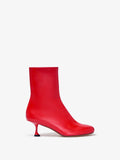 Proenza Schouler side image of Tee Ankle Boots in RED