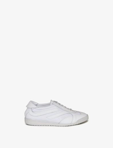 Proenza Schouler side image of Pin Sneakers in WHITE