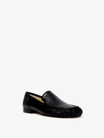 Proenza Schouler front 3/4 image of PARK LOAFERS in Black