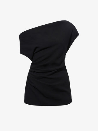 Still Life image of Francesa Off The Shoulder Top in BLACK