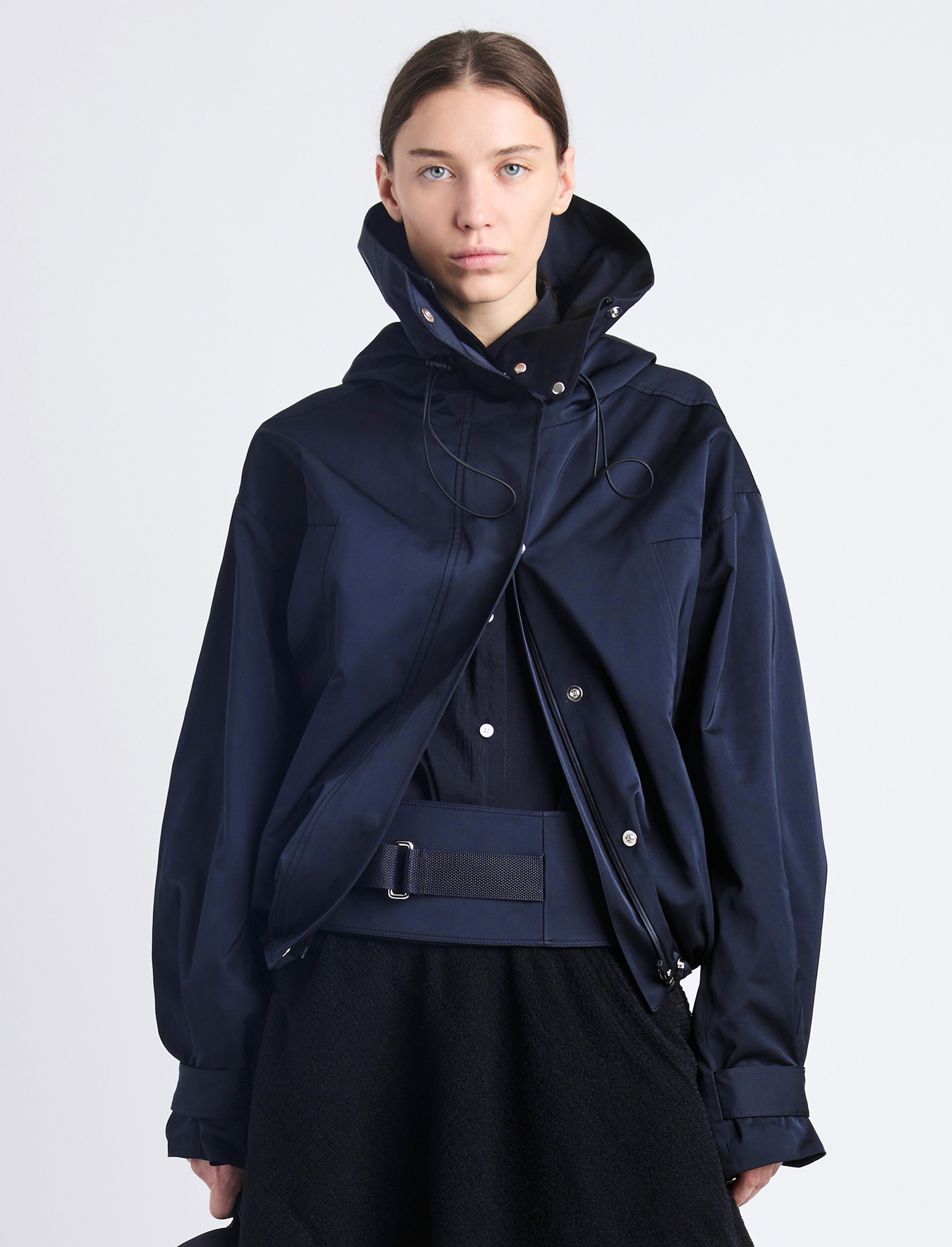 Maxwell Anorak in Nylon Gabardine Proenza Schouler