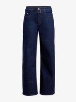 Proenza Schouler Flat image of Ellsworth Jean in indigo