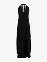 Proenza Schouler Still Life image of Ember Dress in Light Matte Viscose Crepe in BLACK